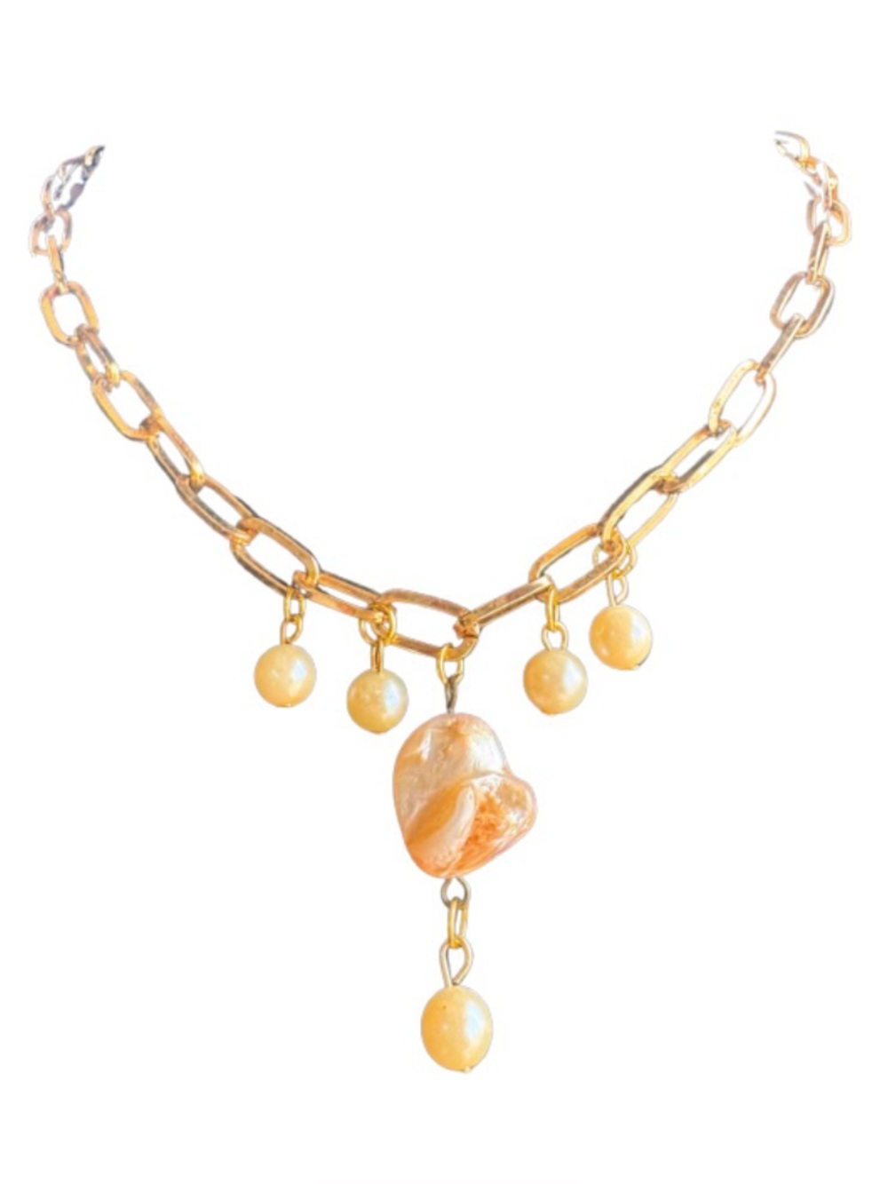 Hand Crafted Abalone and Genuine Pearls